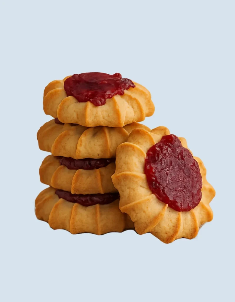 Печиво Курабʼє з джемом